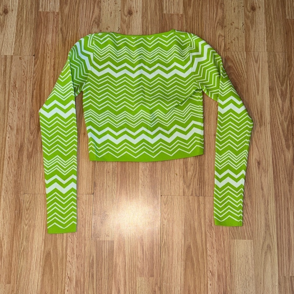 Stradivarius Geometric Crop Top Size Small - Picture 4 of 4